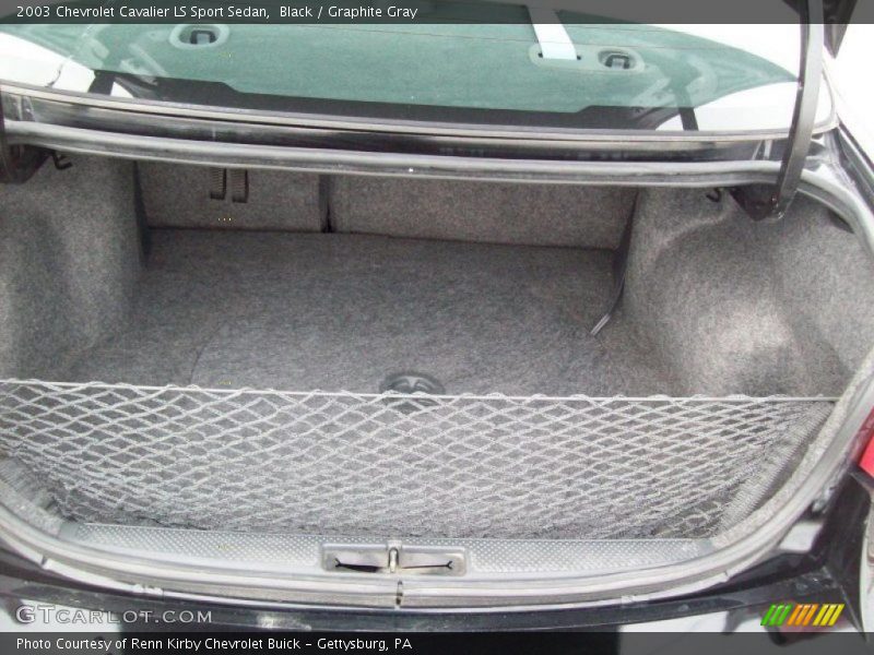 Black / Graphite Gray 2003 Chevrolet Cavalier LS Sport Sedan