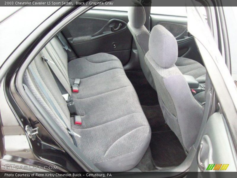  2003 Cavalier LS Sport Sedan Graphite Gray Interior
