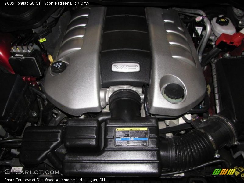 Sport Red Metallic / Onyx 2009 Pontiac G8 GT