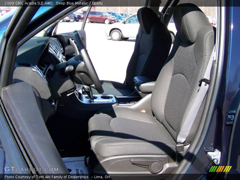 Deep Blue Metallic / Ebony 2009 GMC Acadia SLE AWD