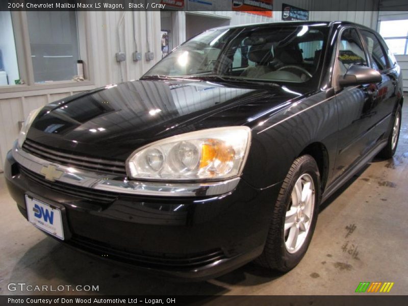 Black / Gray 2004 Chevrolet Malibu Maxx LS Wagon