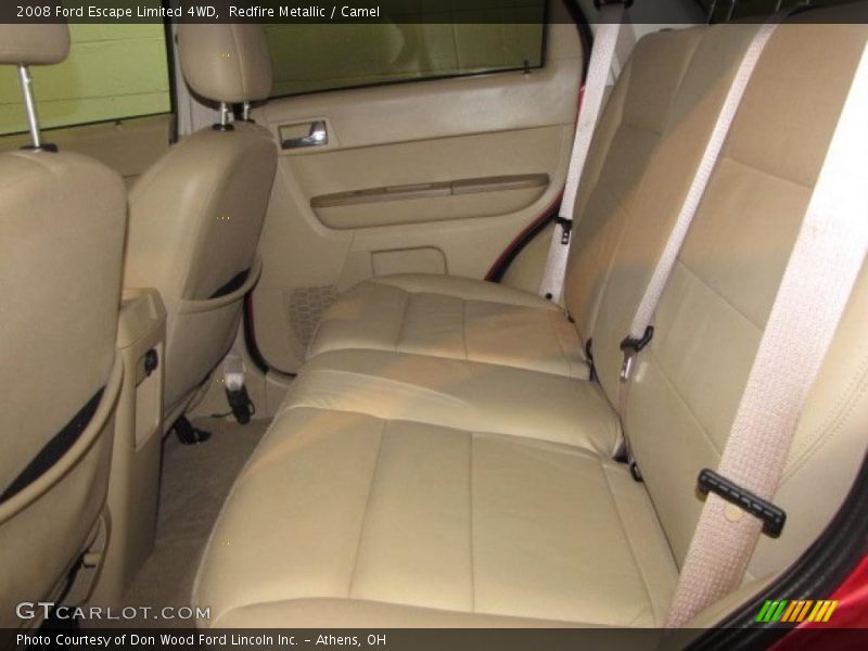 Redfire Metallic / Camel 2008 Ford Escape Limited 4WD