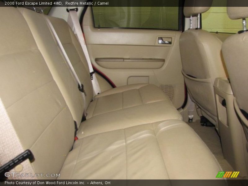 Redfire Metallic / Camel 2008 Ford Escape Limited 4WD