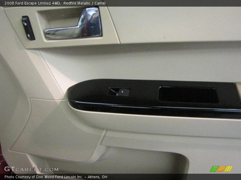 Redfire Metallic / Camel 2008 Ford Escape Limited 4WD