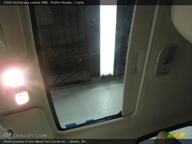 Redfire Metallic / Camel 2008 Ford Escape Limited 4WD