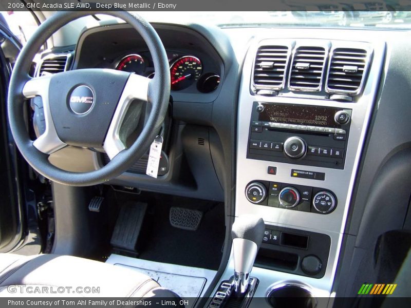 Deep Blue Metallic / Ebony 2009 GMC Acadia SLE AWD