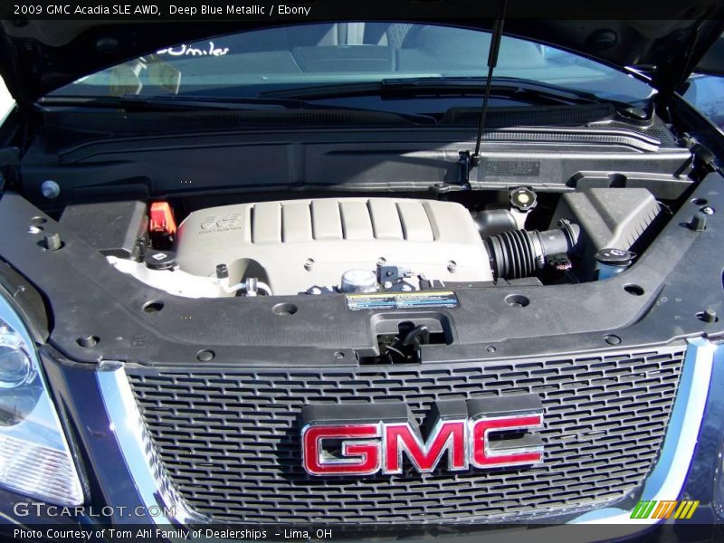 Deep Blue Metallic / Ebony 2009 GMC Acadia SLE AWD