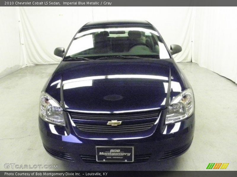 Imperial Blue Metallic / Gray 2010 Chevrolet Cobalt LS Sedan