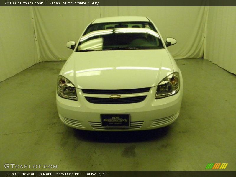 Summit White / Gray 2010 Chevrolet Cobalt LT Sedan