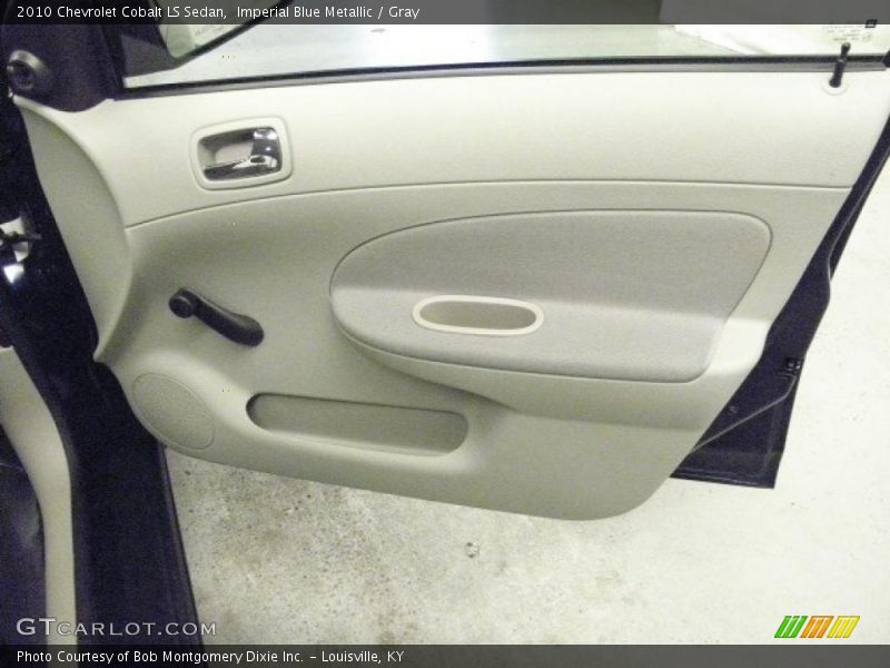 Imperial Blue Metallic / Gray 2010 Chevrolet Cobalt LS Sedan