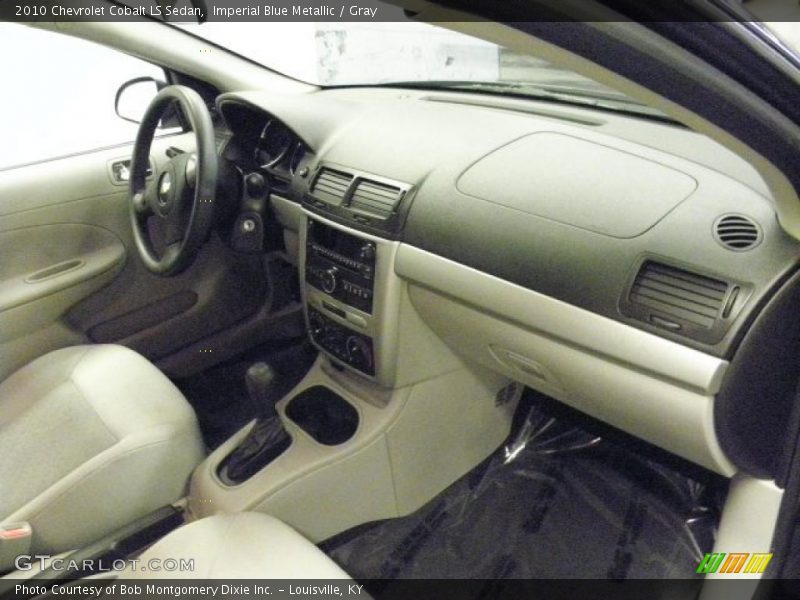 Imperial Blue Metallic / Gray 2010 Chevrolet Cobalt LS Sedan