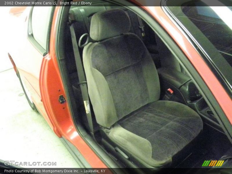 Bright Red / Ebony 2002 Chevrolet Monte Carlo LS