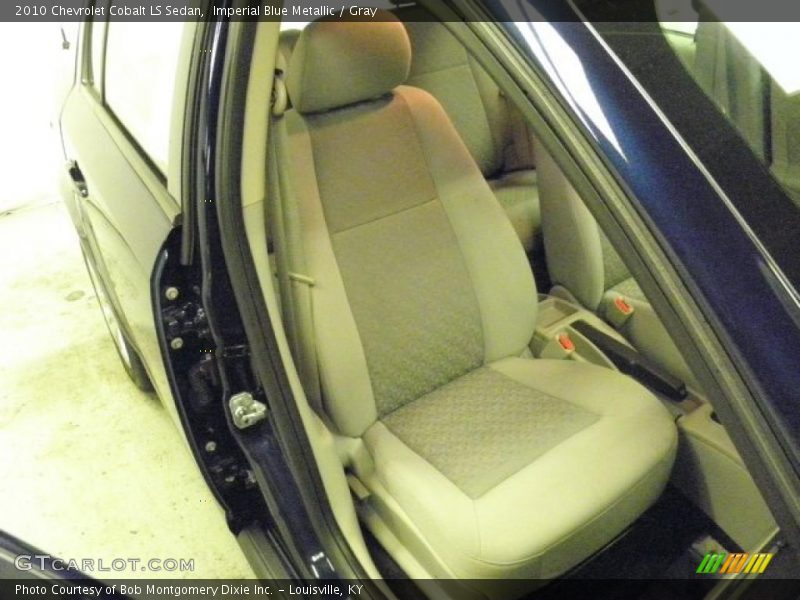 Imperial Blue Metallic / Gray 2010 Chevrolet Cobalt LS Sedan