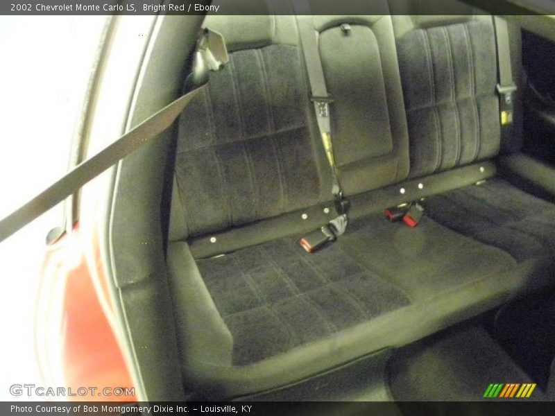 Bright Red / Ebony 2002 Chevrolet Monte Carlo LS