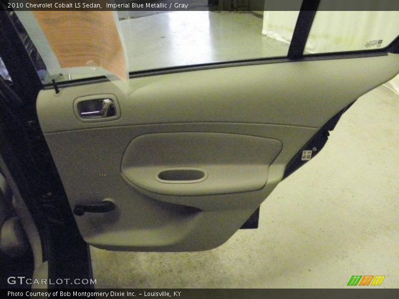 Imperial Blue Metallic / Gray 2010 Chevrolet Cobalt LS Sedan