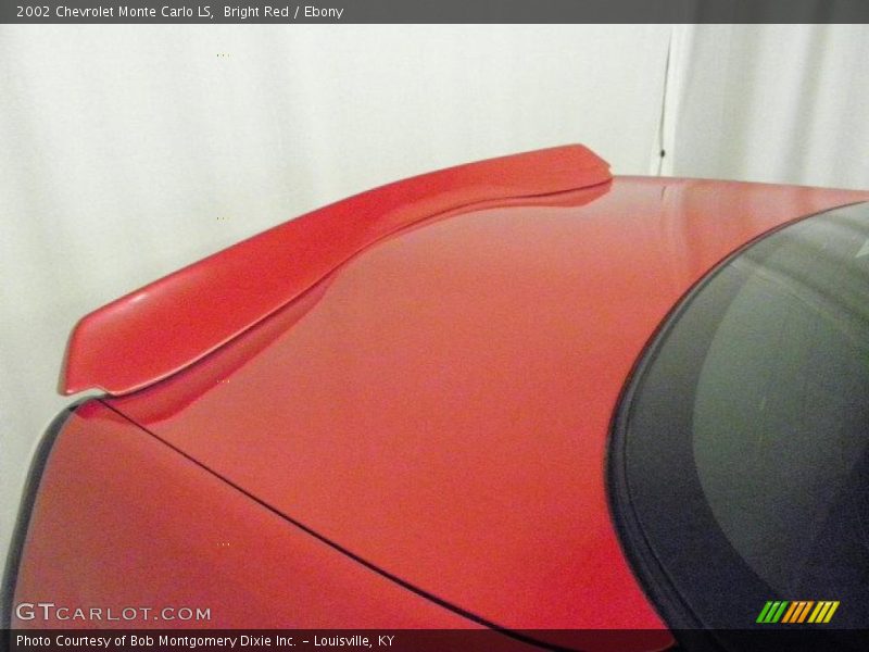 Bright Red / Ebony 2002 Chevrolet Monte Carlo LS