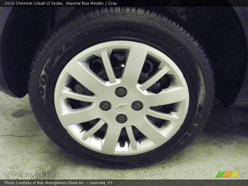Imperial Blue Metallic / Gray 2010 Chevrolet Cobalt LS Sedan