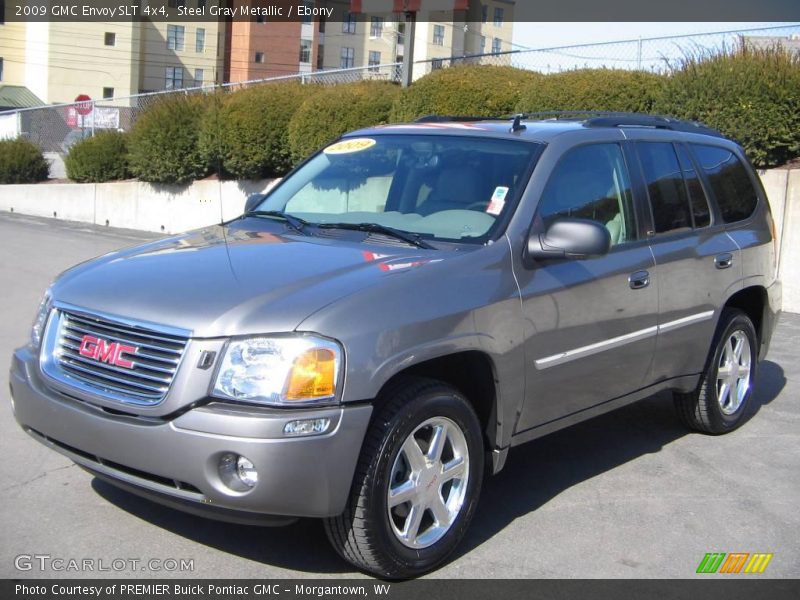 Steel Gray Metallic / Ebony 2009 GMC Envoy SLT 4x4