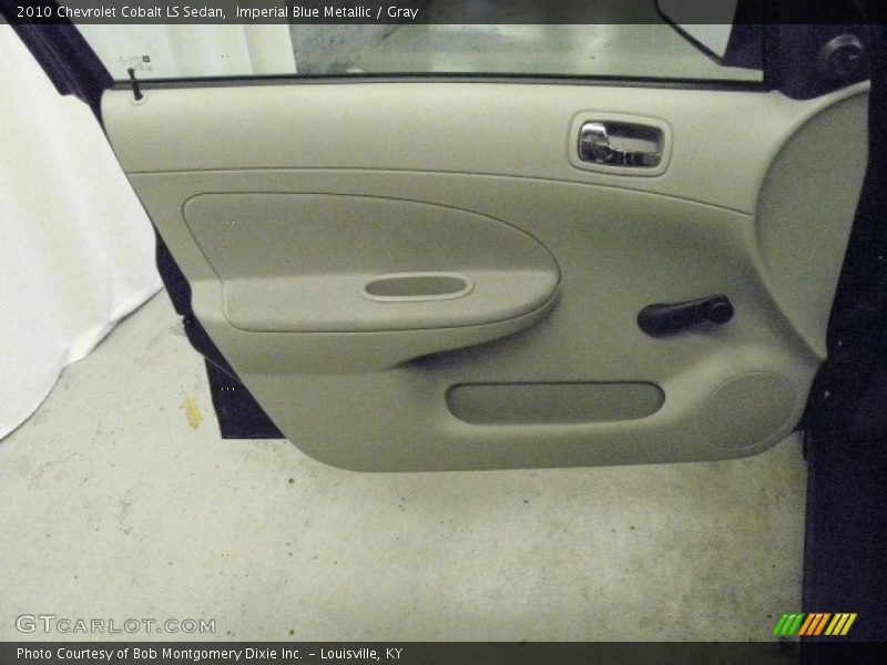 Imperial Blue Metallic / Gray 2010 Chevrolet Cobalt LS Sedan
