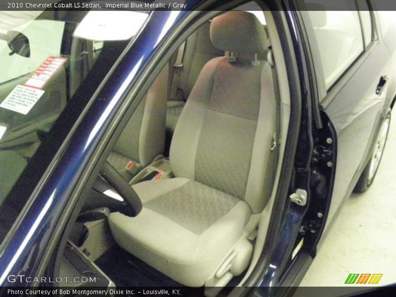 Imperial Blue Metallic / Gray 2010 Chevrolet Cobalt LS Sedan