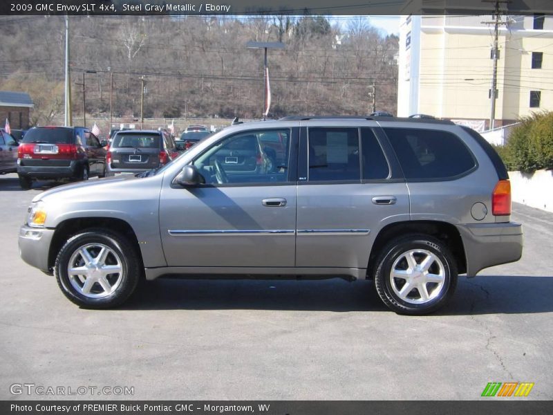 Steel Gray Metallic / Ebony 2009 GMC Envoy SLT 4x4