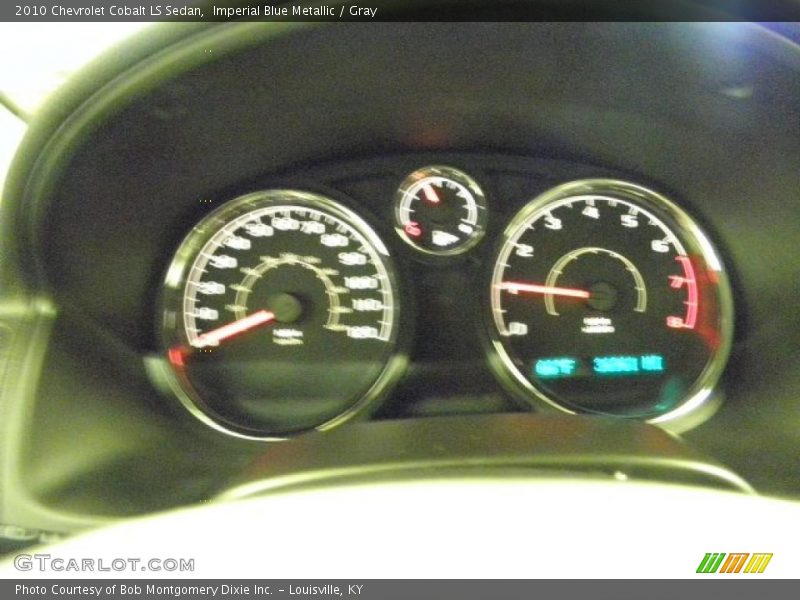 Imperial Blue Metallic / Gray 2010 Chevrolet Cobalt LS Sedan