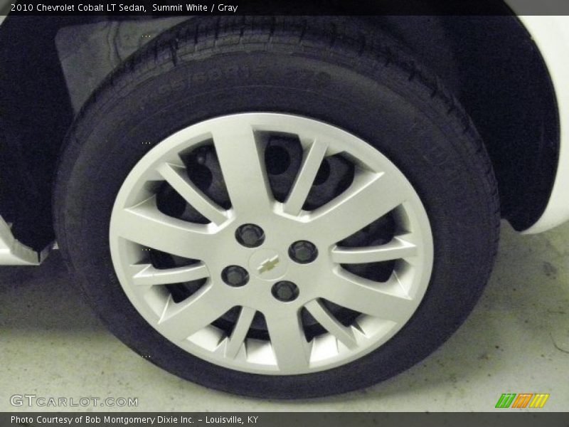 Summit White / Gray 2010 Chevrolet Cobalt LT Sedan