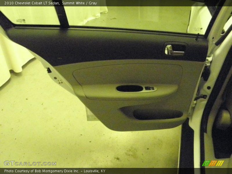 Summit White / Gray 2010 Chevrolet Cobalt LT Sedan