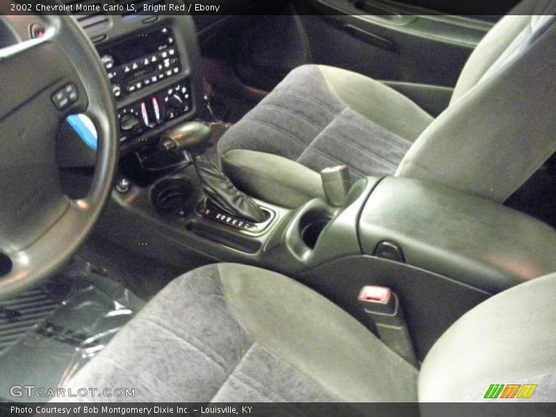 Bright Red / Ebony 2002 Chevrolet Monte Carlo LS