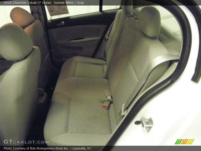 Summit White / Gray 2010 Chevrolet Cobalt LT Sedan
