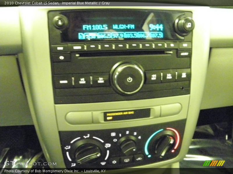 Imperial Blue Metallic / Gray 2010 Chevrolet Cobalt LS Sedan