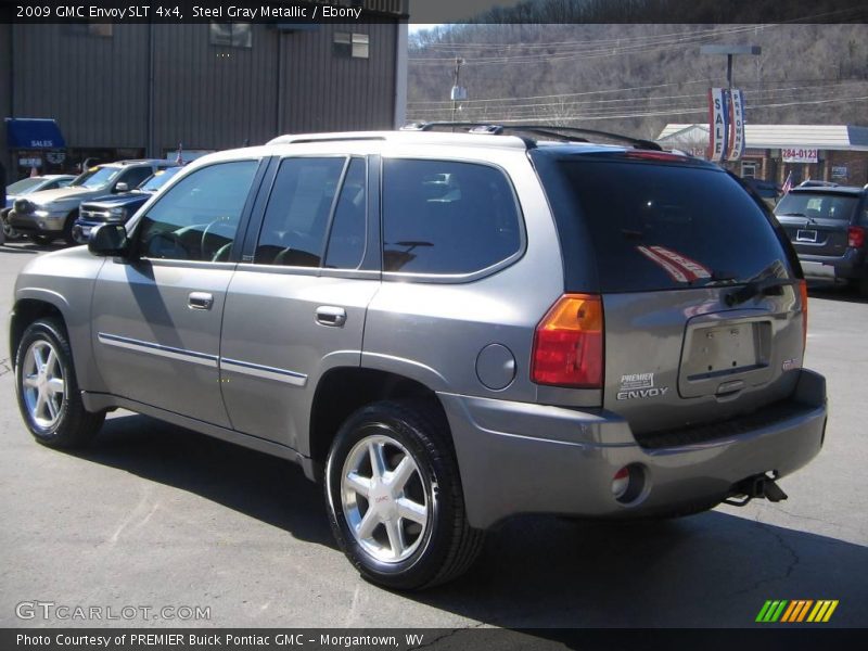 Steel Gray Metallic / Ebony 2009 GMC Envoy SLT 4x4