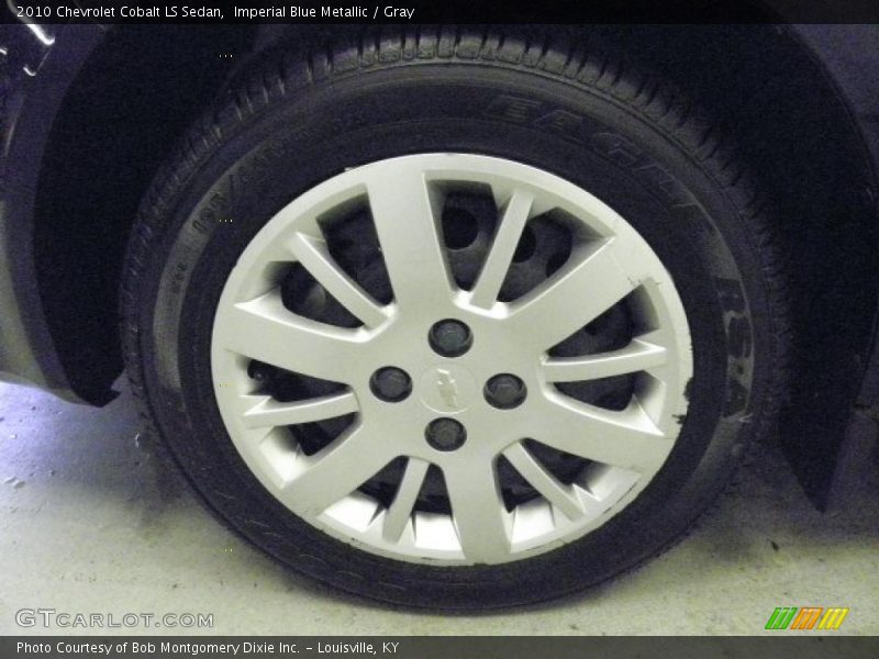 Imperial Blue Metallic / Gray 2010 Chevrolet Cobalt LS Sedan