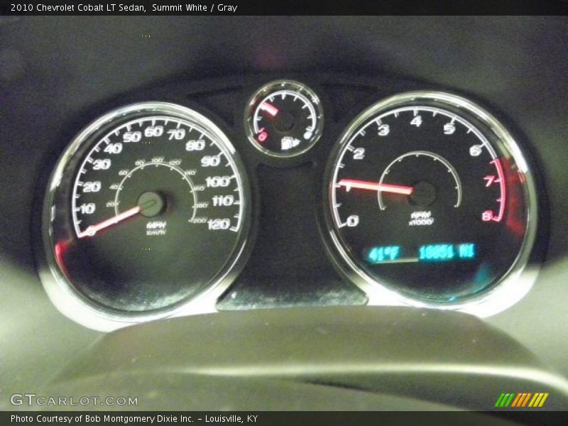 Summit White / Gray 2010 Chevrolet Cobalt LT Sedan