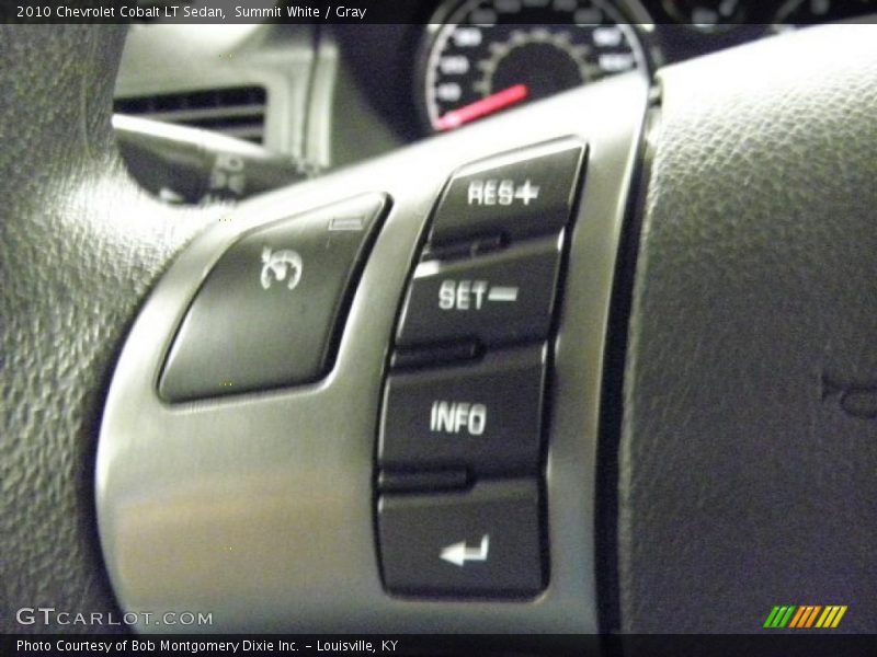 Summit White / Gray 2010 Chevrolet Cobalt LT Sedan