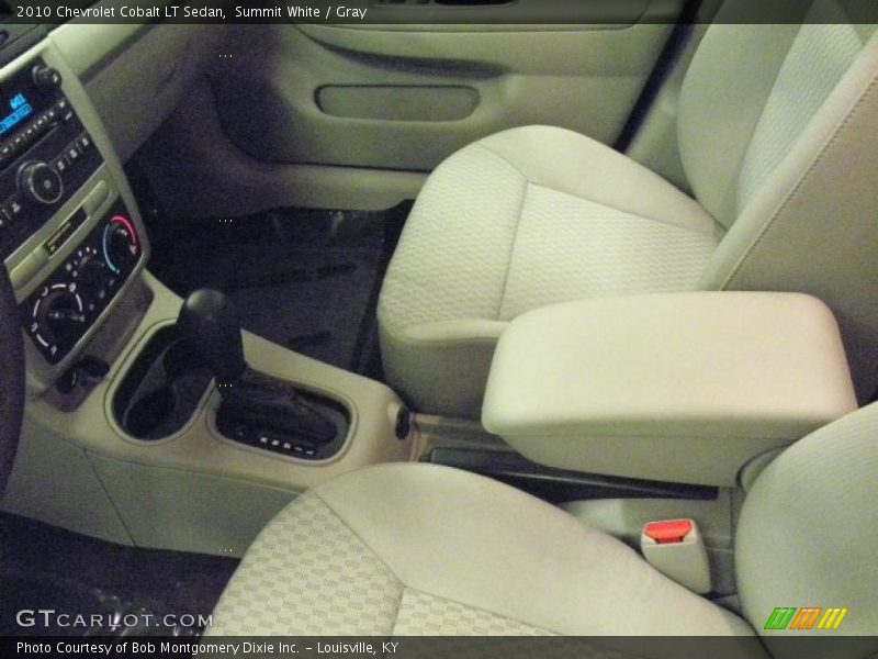Summit White / Gray 2010 Chevrolet Cobalt LT Sedan