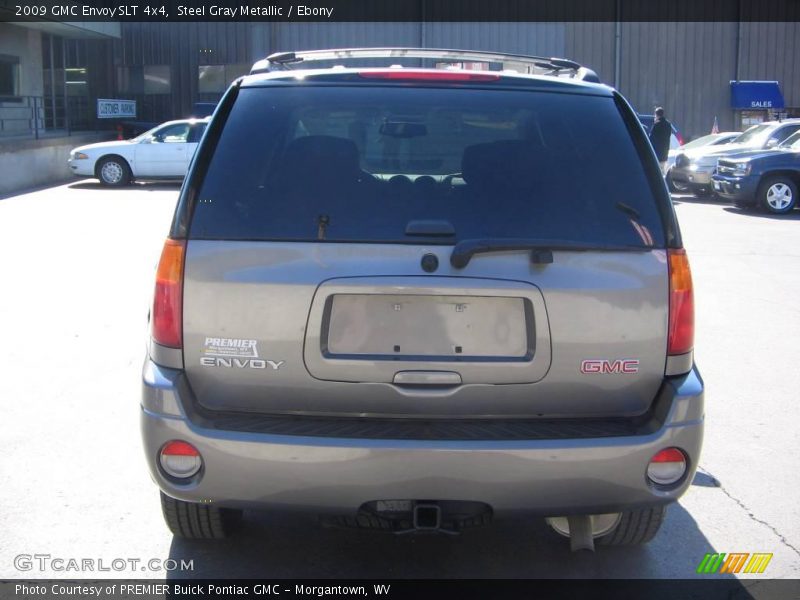 Steel Gray Metallic / Ebony 2009 GMC Envoy SLT 4x4