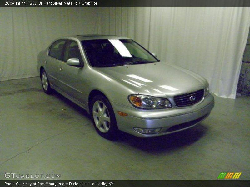 Brilliant Silver Metallic / Graphite 2004 Infiniti I 35