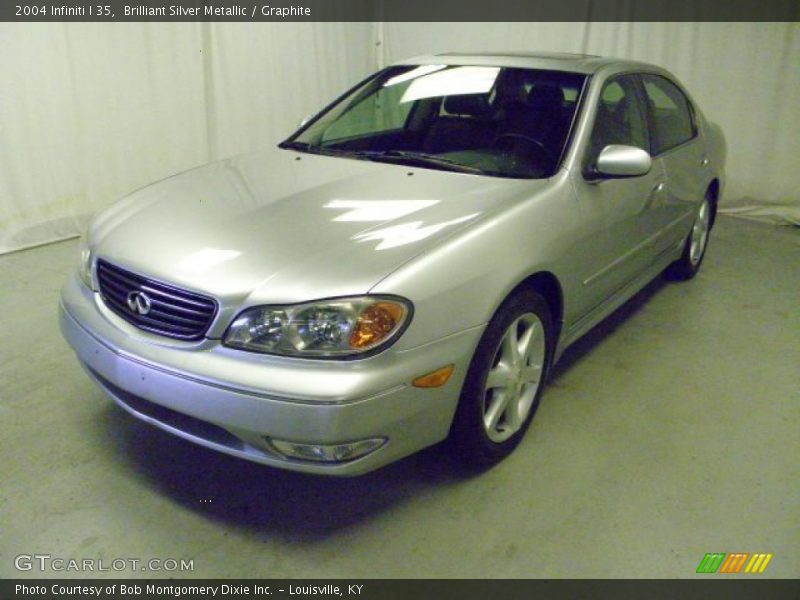 Brilliant Silver Metallic / Graphite 2004 Infiniti I 35