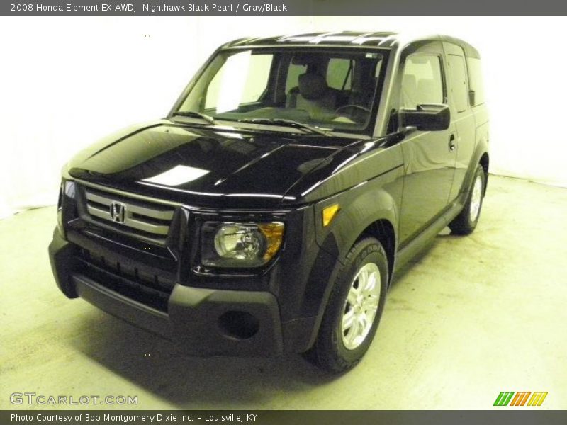 Nighthawk Black Pearl / Gray/Black 2008 Honda Element EX AWD
