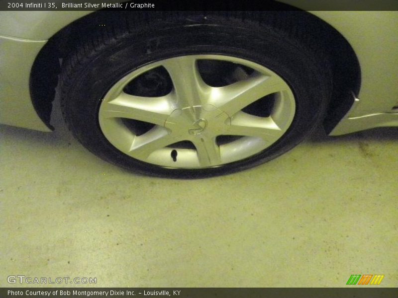 Brilliant Silver Metallic / Graphite 2004 Infiniti I 35