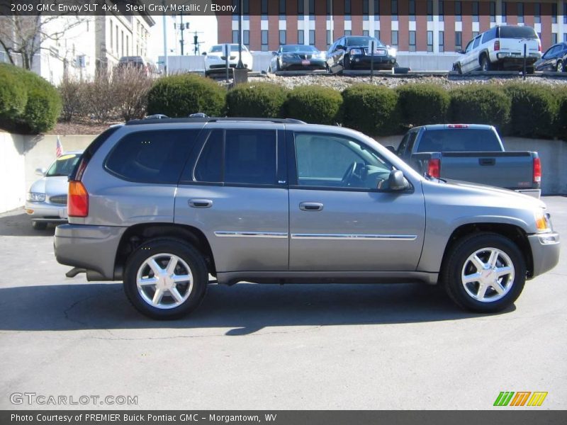 Steel Gray Metallic / Ebony 2009 GMC Envoy SLT 4x4