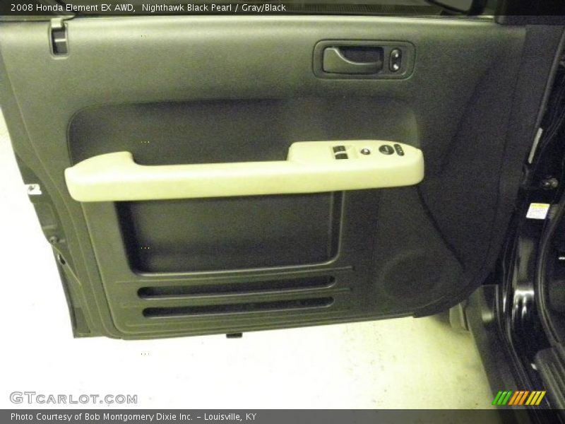 Nighthawk Black Pearl / Gray/Black 2008 Honda Element EX AWD