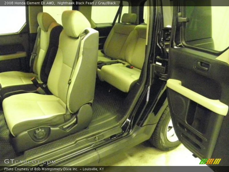 Nighthawk Black Pearl / Gray/Black 2008 Honda Element EX AWD