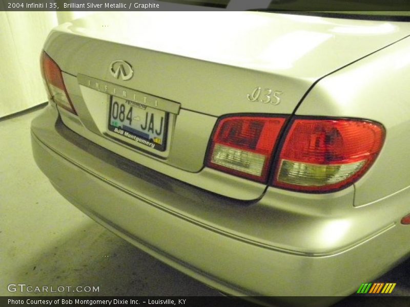 Brilliant Silver Metallic / Graphite 2004 Infiniti I 35