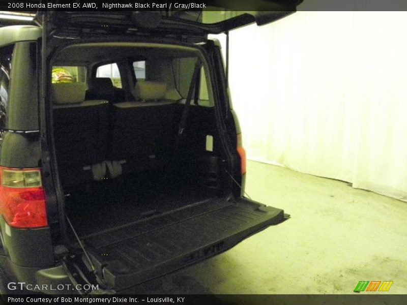 Nighthawk Black Pearl / Gray/Black 2008 Honda Element EX AWD