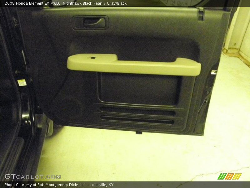 Nighthawk Black Pearl / Gray/Black 2008 Honda Element EX AWD