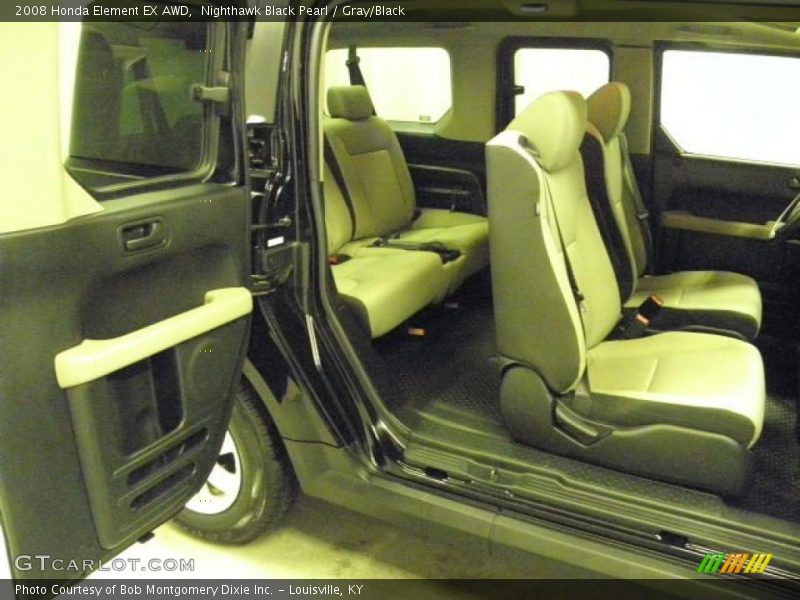 Nighthawk Black Pearl / Gray/Black 2008 Honda Element EX AWD