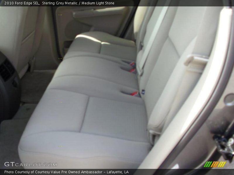 Sterling Grey Metallic / Medium Light Stone 2010 Ford Edge SEL