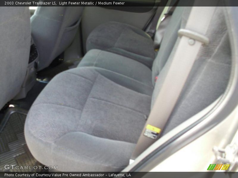 Light Pewter Metallic / Medium Pewter 2003 Chevrolet TrailBlazer LS